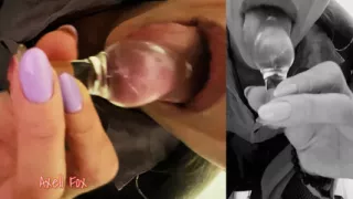 Cum Drain Compilation 3. Vicious Blonde from FRANCE Axell Shows Her Love Life for You.