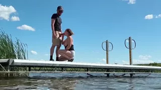 Road Head, Risky Lake Sex and Lots of Cum