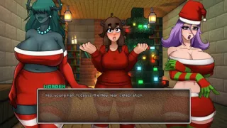 Minecraft Horny Craft - Part 26 Happy New Year and Trader Anal Creampie! by Loveskysanhentai