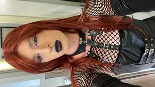 POV: Young Gothic Sissy Girl Comes Home And Takes Care Of Your Cock