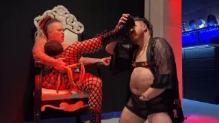 Trans Man Worshipping Dominatrix