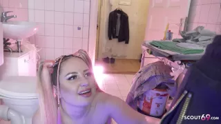 Outdoor Shooting und Indoor-Analfick mit deutschem Flittchen