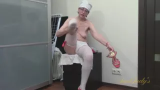 Naughty Nurse Sofia Masturbates For You