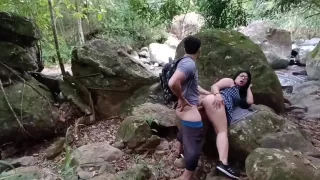 First Fucking With My Partner In The Forest.. They Fuck Me, Suck Me And Cum On Me.. In The Fore With Lina Paige And Verified Amateurs