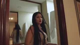 Real estate agents tries to convince their clients to buy the house and receive a massive cum