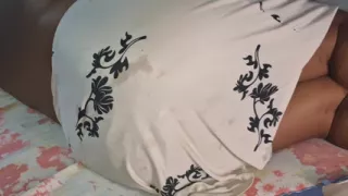 I Caught And Naughty Believer Lying With Plug In Her Ass And Fucks Him All Over