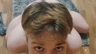 Two dildos in the horny holes