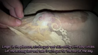 Tutorial for girls - How to masturbate to a powerful throbbing orgasm - JOI for girls - cum in panties