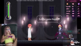 Castle of Temptation Stream 3 Cute Gooner Gamer Girl Masturbating ExotiqFox