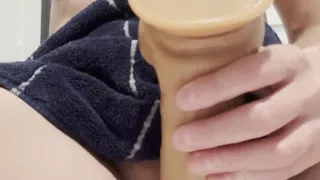 Lonely Ginger Wife needs to bust a creamy nut,  Hubby not around its time to grab a friend