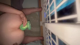 Riding monster dildo