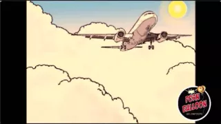 Horny stewardess has sex in the airplane bathroom with the first passenger she comes across