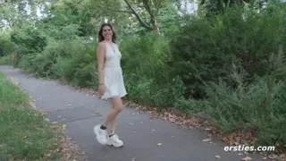 Ersties - Kitty E talks about lust and then shows it with her fingers