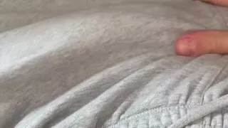 French Femboy Getting to Horny to Work and Jerk off Under His Desk