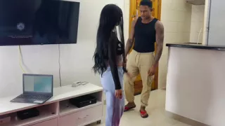 Every time my aunty goes out, I go to her house to play some nice games with my stepcousin.