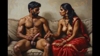 Hot indian village aunty gets her pussy creampied by city boy