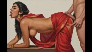 Hot desi 18 year old teen hot threesome sex with her college friends