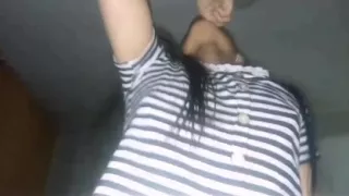 She loved it so much that she climbed on top of it and the pe inside hard