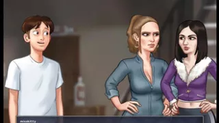 SUMMERTIME SAGA - PT.289 - ON THE WALL By MissKitty2K