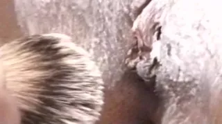 Slim Teen Shaving Her Beautiful Pussy Before She Takes a Piss