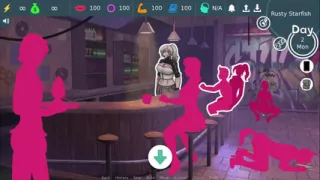 FutaDomWorld v0.9.6 Ep2 Big cock goth futa and gangbang