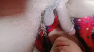 Bengali husband and wife having very hard facial blowjob.
