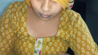 Indian Bhabhi Best Blowjob, Cumshot In Mouth