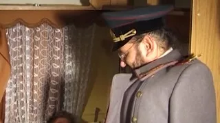 Nasty German bitch DPed in the trailer