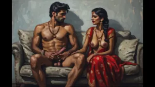 Two friends fucked married telgu aunty with a condom