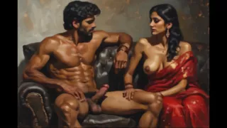 Tamil aunty with foreigner hot indian wet black pussy creampied