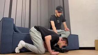 Bottom guy submissive socks