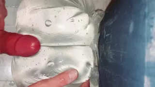 Shower Masturbation with Toy Until Intense Orgasm????