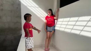 My Rich Pregnant Stepsister Agrees to Have Sex with Me Because I Am a Dwarf and I End up Filling Her with My Rich Milk