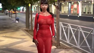 Red Transparent Dress - Naughty Lada