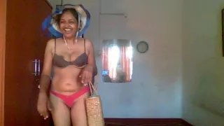 Had fun with stepmum while I was cleaning my room