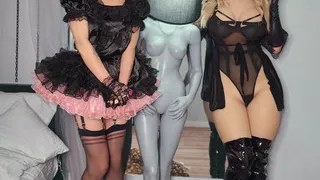 Two Sissy Slut play sexual games