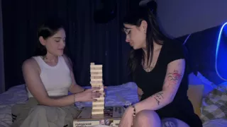 Stepsister offered to play a game with scissors