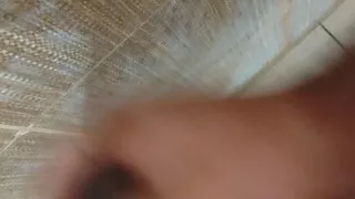 Bathroom sex , cumshot