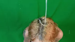 Pretty little MILF get's a mega facial