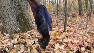 Hot Teen Squirt in the Park After College - Nicky Mist 4K