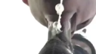 Close up super sloppy DEEPTHROAT blowjob