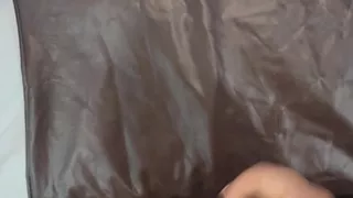 Cum in a latex dress