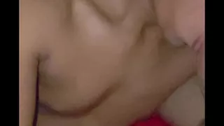 Gay amateur with huge cock fucking young femboy