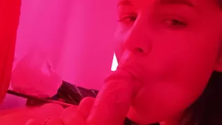 Stepdaughter Sucks My Dick at Night