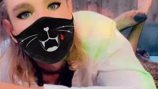 In This Video, I Show My Feet and Cum in My Chair