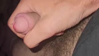 Wanking and slipping a finger in my ass