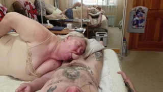 neighbor sucks my dick until I cum in her mouth