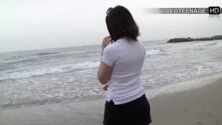 Lovely 18 Year Brunette Does Her First Casting