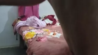 Now the brother-in-law pressed and left