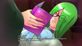 Femboy Sissy Librarian Reading Kamasutra & Masturbate?